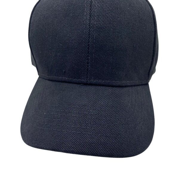 Summer Adult Baseball Cap Curved Visor Hat Black Hip Hop Hat Abustable Strap - Picture 4 of 8